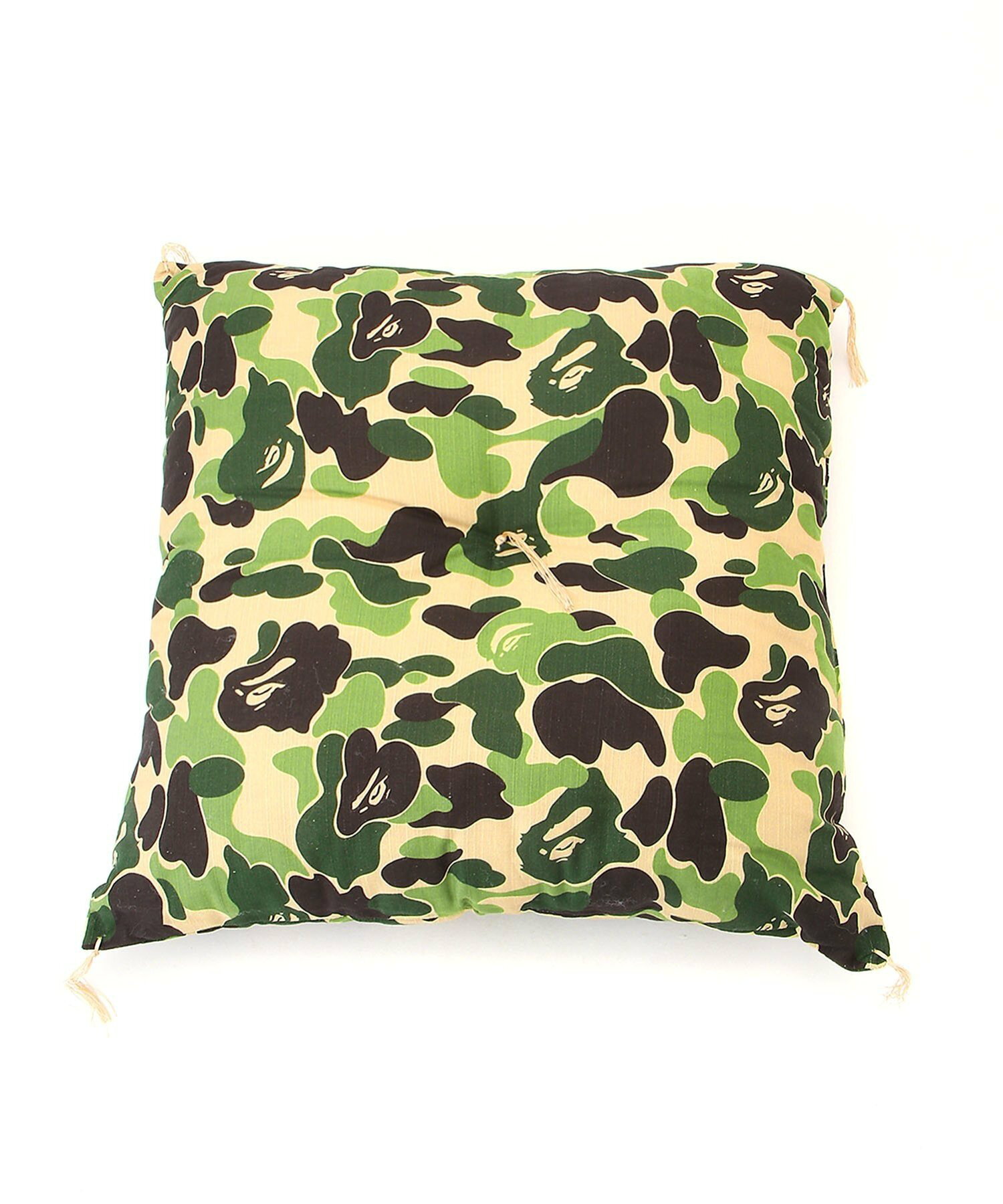 A Bathing Ape ABC Camo Japanese Cushion 'Green' - 001HOJ301002M